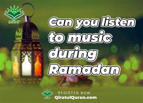 can i listen to music during Ramadan while observing the fast?