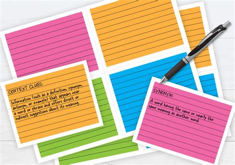 how to print on 3x5 index cards: exploring the art of customizing your notes for maximum efficiency